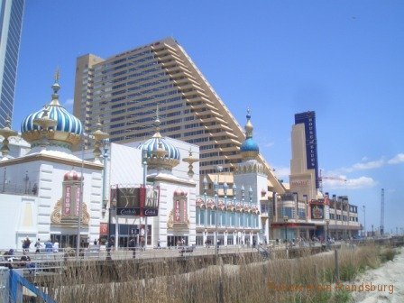 Taj Mahal und Showbaot Atlantic City