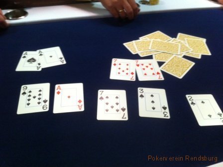 Nice Hand beim Pokerverein Rendsburg