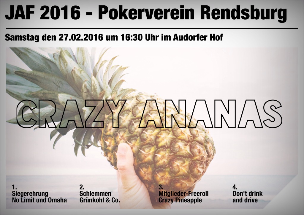 Pokerverein Rendsburg JAF 2016