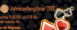Mitglieder Freeroll Jahresanfangsfeier Pokerverein Rendsburg
