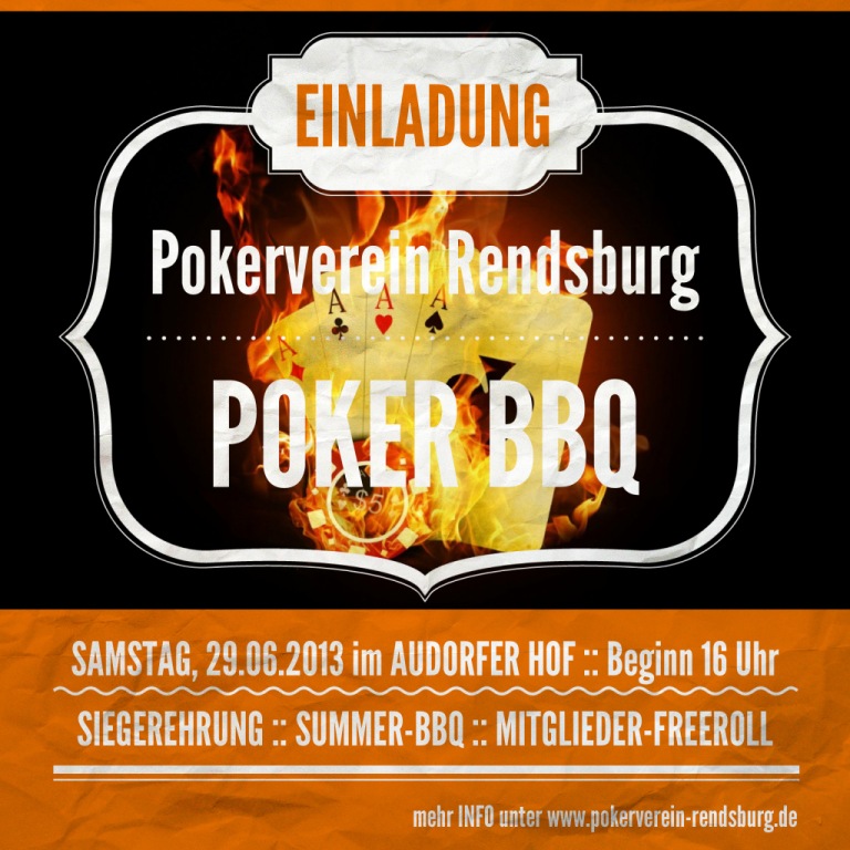 Poker BBQ Pokerverein Rendsburg 2013